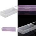 thumbnail image 5 of Plastic Transparent Nail Manicure Tools Storage Box Nail Dotting Drawing Pens Buffer Grinding Files Organizer Case Container, 5 of 9