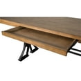 thumbnail image 5 of Martin Furniture Toulouse Home Office Writing Desk Wood Brown, 5 of 7