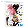 thumbnail image 4 of Vinil Decorativo Dara Baby Hada de Pie con Mariposas VinDe026, 4 of 5