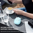 thumbnail image 3 of VBXOAE Rechargeable Portable with Wide Angle Airflow-Hands-Free,USB Charging,1200mAh Battery,Quiet & Energy Saving,Desk Cooler, 3 of 7