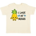 thumbnail image 3 of Inktastic I Love My Mama with Pineapple Boys Toddler T-Shirt, 3 of 5