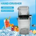 thumbnail image 1 of YAOMOBB Rasoir à Glace Résistant à la Rouille Lame en Acier Inoxydable Broyeur de Glace Manche Manuel Lames Machine à Slush Cône de Neige Rasé Rasoir à Barre, 1 of 7