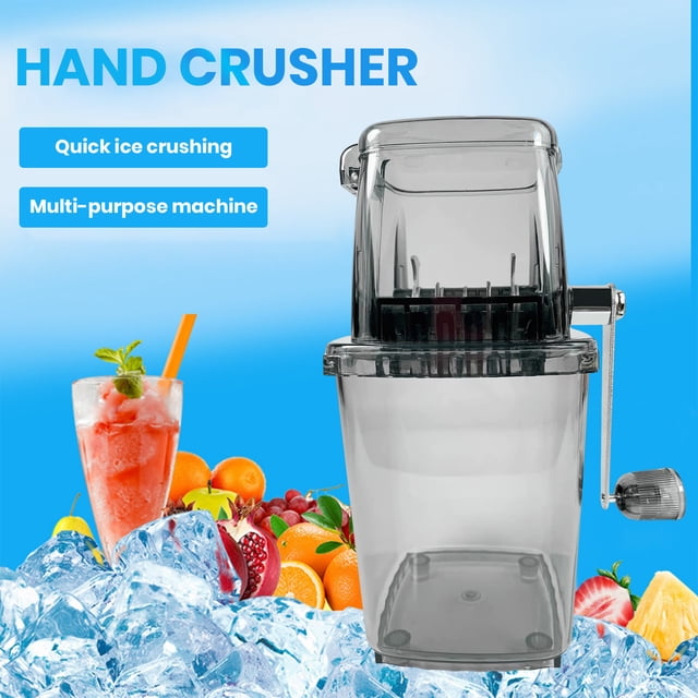YAOMOBB Rasoir à Glace Résistant à la Rouille Lame en Acier Inoxydable Broyeur de Glace Manche Manuel Lames Machine à Slush Cône de Neige Rasé Rasoir à Barre