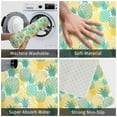 thumbnail image 4 of Balery Pineapples1 Doormat, Durable Flannel Fabric, Waterproof Stain and Fade Resistant, Low Profile,Indoor Outdoor Door Mats, Easy Clean Patio Entrance Mat, 16x24in, 4 of 9