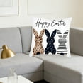 thumbnail image 3 of SIYTUAU Easter Pattern Pillowcase With Hidden Zipper For Spring Holiday Home Decor Bedroom And Living Room Made Of Nylon And Spandex A, 3 of 6