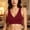 c01Red, variant on Nursing Sleep Bra, Lightweight Soft Crossover Wireless Breastfeeding Lounge Maternity Bralette Gray XXL