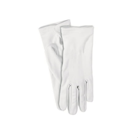 White Short Gloves Halloween Costume Accessory