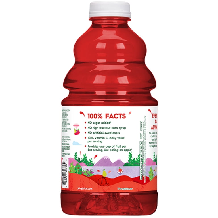 洋楽 juicy Juicy Juice 100% Juice, Fruit Punch, 48 fl oz Bottle - Walmart.com