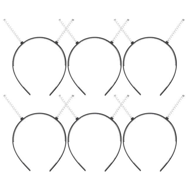 6 diademas para mujer, diademas DIY, marcos para el cabello, cintas para el pelo, diademas de plástico con dientes