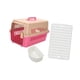 thumbnail image 2 of Transportín rígido para gatos, caja de transporte para mascotas, para exteriores, interiores, gatos pequeños y cachorros. Rosa, 2 of 9