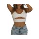 thumbnail image 5 of Txlixc Chaleco de verano femenino, blusa sin mangas de cuello u de color sólido Txlixc moda, 5 of 7