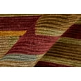 thumbnail image 4 of Feizy Keystone Transitional Stripes, Gold/Green/Red, 7'9" x 9'9" Area Rug Sheen Handmade Fade Resistant Casual Checkered Design Carpet for Living Dining Bed Room, 4 of 8