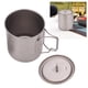 thumbnail image 5 of Taza de Agua de Titanio ANGGREK 750ml Mango Plegable Para Hervir Agua Acampar, 5 of 8