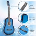 thumbnail image 4 of Guitarra Acústica Ktaxon 38" Basswood 6 Cuerdas Azul, 4 of 7