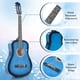 thumbnail image 4 of Guitarra Acústica Ktaxon 38" Basswood 6 Cuerdas Azul, 4 of 7
