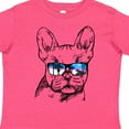 thumbnail image 4 of Inktastic French Bulldog Portrait with Sunglasses Boys or Girls Toddler T-Shirt, 4 of 5