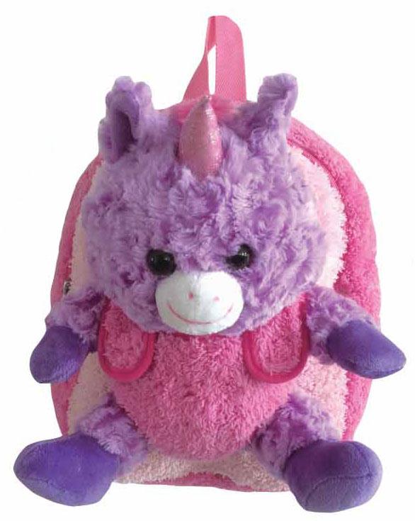 unicorn furry backpack