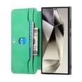 thumbnail image 3 of Allytechgroup Galaxy S24 Ultra Case Wallet, 2-in-1 Detachable Magnetic Back Cover Compatible with MagSafe Secure and Stylish Protection RFID Blocking Phone Case for Samsung Galaxy S24 Ultra, Green, 3 of 10