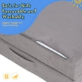 thumbnail image 4 of Ulax Furniture Kids and Toddler Play Couch, Convertible Folding Sofa, Durable Foam Modular Design, 4 of 8