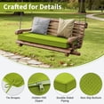 thumbnail image 5 of Snubbull Outdoor Bench Cushion 42 X 18 X 3.5 Inch Waterproof Patio Furniture Cushions, Non-Slip Bench Pad Cushion for Backyard Garden Swing Porch Sofa, Grass Green, 5 of 7