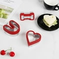 thumbnail image 7 of DIY Valentine's Day Alphabet Bread Mold,I Love U Alphabet Heart Molds,Sandwich Cut Mold Baking Toast Cut Bread Press Mold,Biscuit Mold, 7 of 7