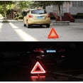 thumbnail image 5 of Triangle Réfléchissant d'Urgence pour Voiture Rouge, 5 of 5