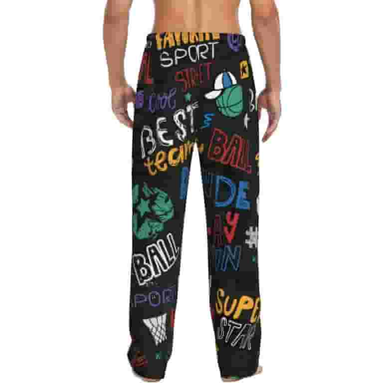 Junzan Men'S Pajama Pants Basketball Sleepwear Pants Pj Junzan Men'S Pajama Pants Basketball Sleepwear Pants Pj