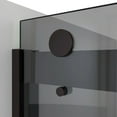 thumbnail image 2 of DreamLine Sapphire-V 56-60 in. W x 62 in. H Bypass Tub Door in Oil Rubbed Bronze and Gray Glass, 2 of 5