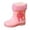 c-66Pink20, variant on HAYIMI Cartoon Kids Shoes Short Rain Boots Girls Ankle Rainboot On Garden Boot Rubber Shoes Fashionable Footwear
