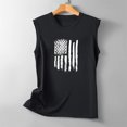 thumbnail image 4 of Wycnly Tank Top for Women Tank Top for Women Comfy Loose Independence Day 4th of July Patriotic Tank Tops Cute US Flag Print Sleeveless Top Ladies Sleeveless Shirt, 4 of 5