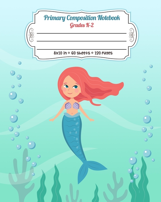 Primary Composition Notebook Grades K2 Full Page Handwriting Practice