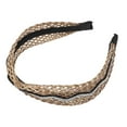 thumbnail image 5 of Unique Bargains 1 Pc Wave Rhinestone Headbands for Women Coffee Color, 5 of 6