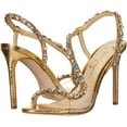 thumbnail image 7 of Jessica Simpson Womens Jaycin Embellished Heeled Sandal 6 Gold/Clear, 7 of 7