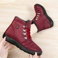 thumbnail image 4 of Ablanczoom Womens Snow Boots: No-slip Warm Fur Winter Woman Ankle Booties, 4 of 5