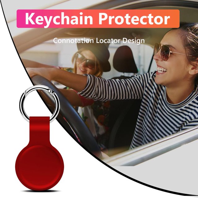 Funda protectora de silicona para Apple Airtags Locator Cover Case Verde Sywqhk Para estrenar