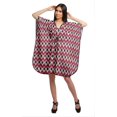 thumbnail image 2 of Moomaya Short Caftan Cover Up Dress Printed Women Kaftan Beachwear Cover Up, 2 of 6
