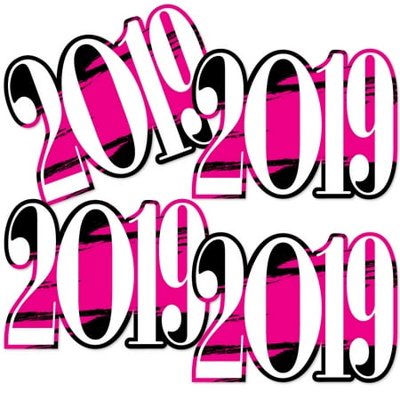 Pink Grad - Best is Yet to Come - 2019 Decorations DIY Pink Graduation Party Essentials - Set of
