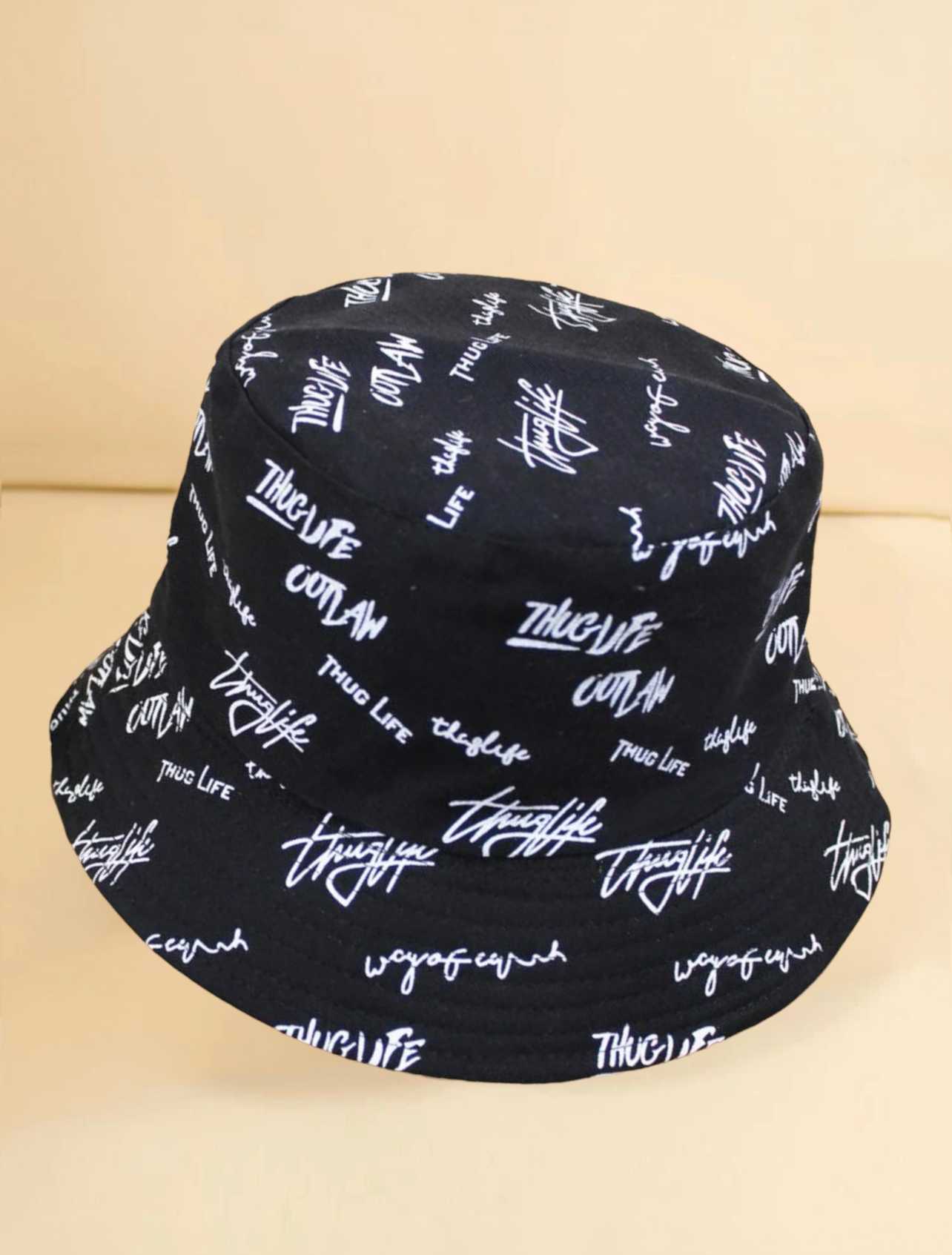 Thug Life reversible bucket Hat