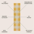 thumbnail image 4 of JONATHAN Y TUSCAN SUN 2 x 8 Runner Rug, Sabine Traditional Farmhouse Bold Gingham - Yellow/Cream, TSN203C-28, 4 of 8