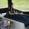thumbnail image 4 of Sleeping Bag for Camping Ultrasonic Warmth Sleeping Bag Portable Attachable, 4 of 8