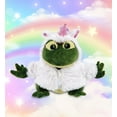 thumbnail image 4 of DolliBu Squat Frog Unicorn Plush Stuffed Animal Toy - Super Soft Frogcorn Dress Up with Removable Plush Unicorn Outfit, Cute Fantasy Animal Gift - 10.5 Inches, 4 of 6