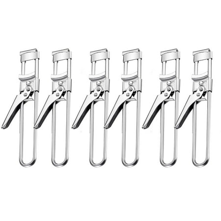 

6 Pcs Master Opener Adjustable Jar& Bottle Opener Kitchenware Stainless Steel Adjustable Multifunctional Side Cut Opener