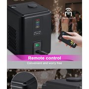 Mini Cold Spark Machine 4 Consumables included LCD Display System Remote Control
