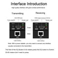 thumbnail image 4 of HDMI Extender 196ft/60m Over LAN Single CAT5e/CAT6A/CAT7,HDMI to RJ45 Network Adapter,RJ45 to HDMI Uncompressed 1080P@60Hz,Direct 1 to 1 Extender,Network LAN,Network Extension, 4 of 8