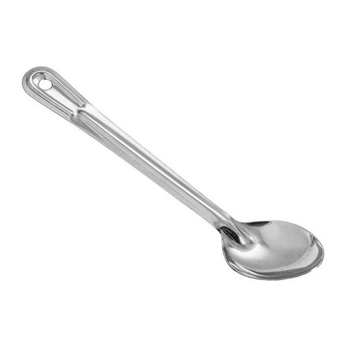 2 NEW STAINLESS STEEL SOLID SERVING BASTING SPOON 13 In 