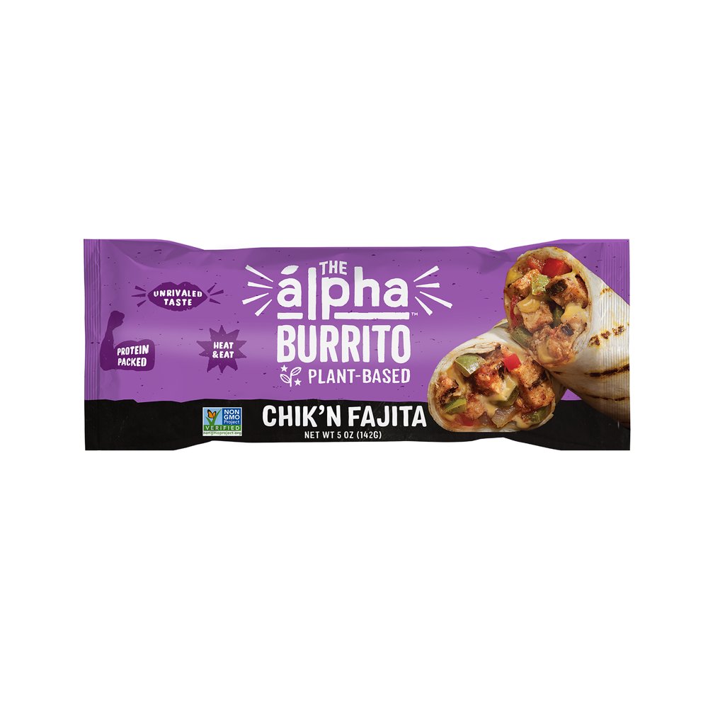 Alpha PlantBased Chik�n Fajita Burrito, 5 oz Walmart