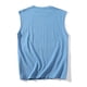 thumbnail image 3 of pstuiky Camisetas sin mangas para hombre, Camiseta deportiva de verano informal de color liso sin mangas y cuello redondo para hombre Tops elegantes para mujer m, 3 of 3