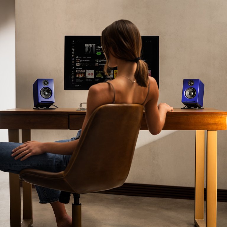 Audioengine A2+ S6 Next Gen Powered Desktop Monitors with
