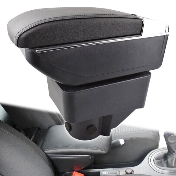 Armrest Parts For Ford Fiesta 2011-2019 Console Storage Box Arm Rest Cup Holder