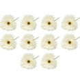 thumbnail image 1 of Bearachild 10 Uds. De Gerbera Artificial para interiores de Hotel de oficina, ramo de un solo tallo, simulación realista, flores falsas, Decoración Blanco, 1 of 6